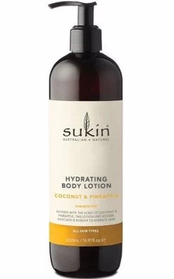 Sukin Hydrating Body Lotion Pineapple & Coconut 500ml
