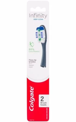 Colgate® Colgate Toothbrush Infinity Reuseable Brush Refill 2PK
