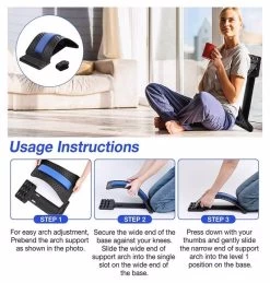 Catzon Lumbar Massager Magnetotherapy For Sciatica Back Stretching Equipment-Purple -Beauty Products Store f95fd0686ef3115420296b6835a019f7 1